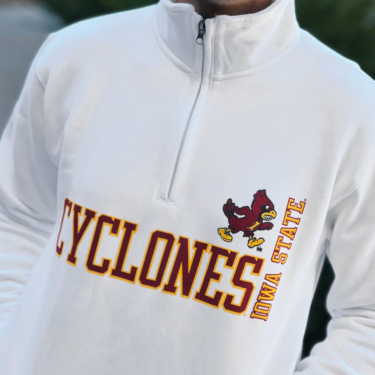 Gear For Sports Cyclones Walking Cy White 1/4-Zip